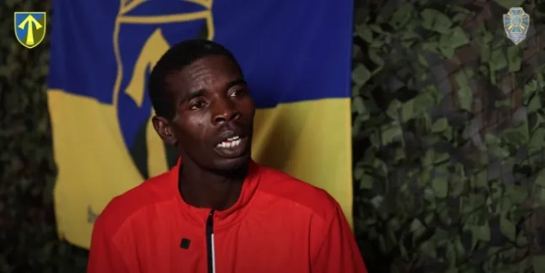 Kenyan athlete visiting Russia forced to join Putin's army and serve on the front line before escaping and surrendering to Ukrainian troops - known as Evans he came to Russia as a tourist but was offered a 'job' and handed documents in Russian. The Ukrainian army announced his arrest.