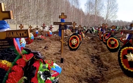 Прийшли за цукерками: у Росії підлітки розгромили могили загиблих в Україні окупантів – ТСН