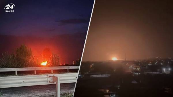 Беспилотники ударили по двум нефтеперерабатывающим заводам в Краснодарском крае России