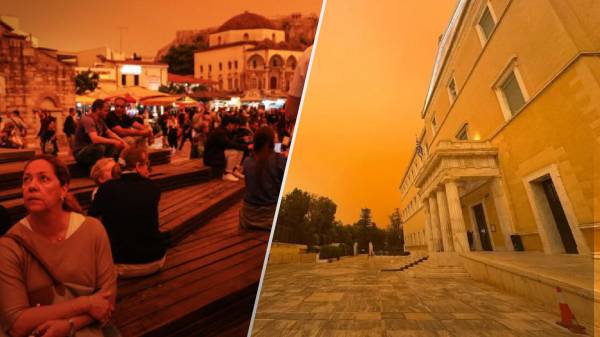 Как будто Арракис: Грецию накрыла пыль из Сахары – невероятные фото