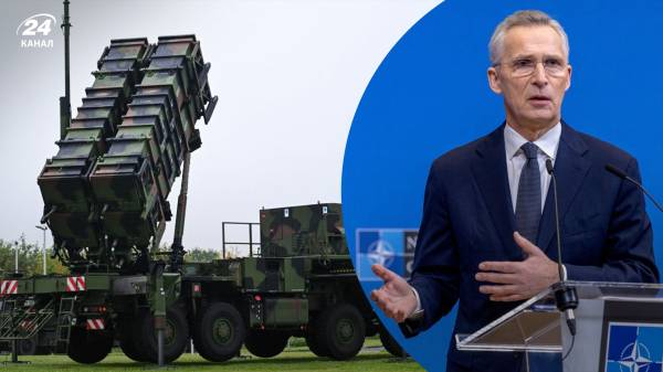 НАТО работает, чтобы передать Украине больше систем ПВО, не только Patriot – Столтенберг
