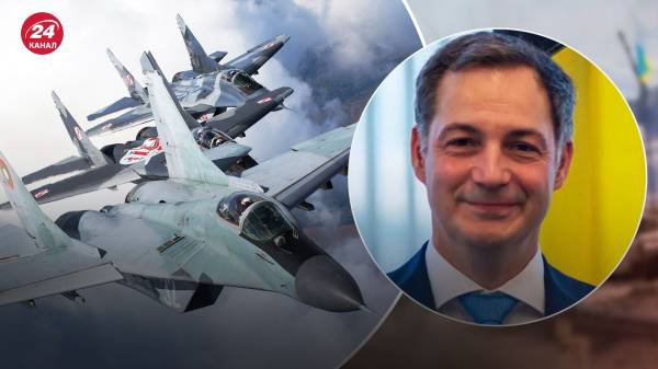 Первые F-16 могут быть в Украине еще до начала лета, – премьер Бельгии