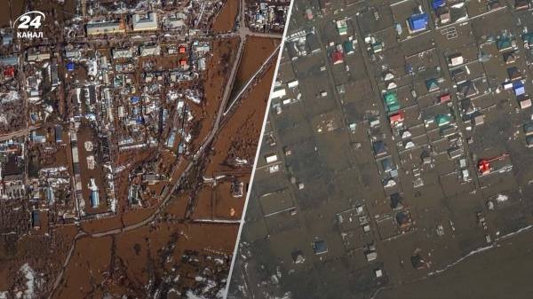 Затопление в Оренбургской области: появились спутниковые снимки последствий