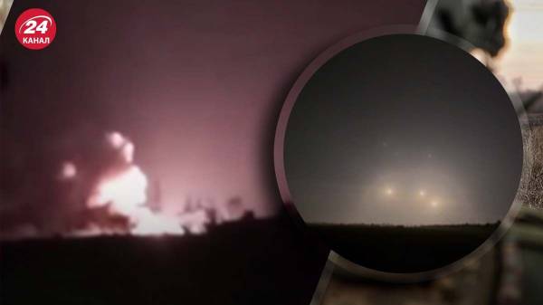 Пуск ракет по Джанкою в ночь на 17 апреля: в Генштабе показали впечатляющие кадры