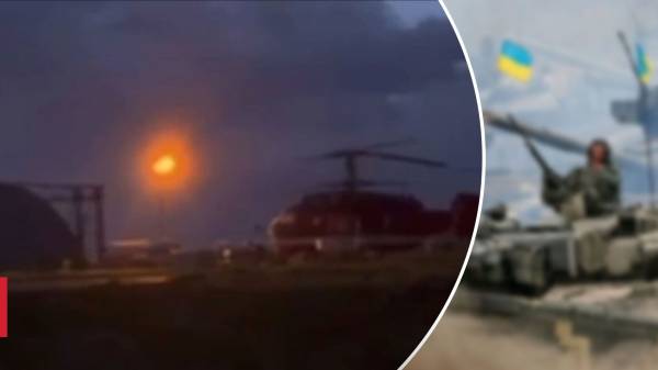 В ГУР показали, как уничтожили вертолет Ка-32 на аэродроме в Москве динамическое видео