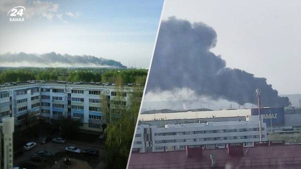 В Татарстане горит сборочный цех завода “КамАЗ”: он поставляет грузовики российской армии
