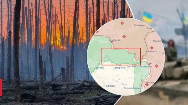 На Луганщині горить Серебрянський ліс: МВС опублікувало відео спроб загасити пожежу