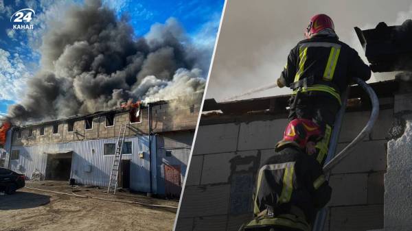 В Киеве произошел крупный пожар на СТО: в ГСЧС объяснили, что случилось