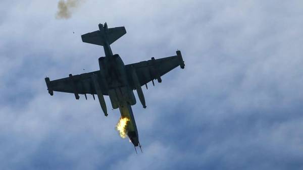Украинские военные сбили очередной Су-25 над Донбасом