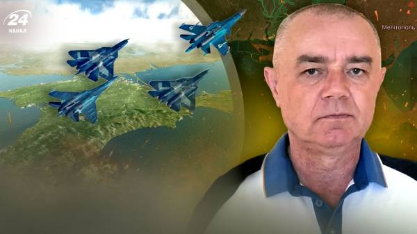Российская авиация перемещается из Крыма: военная сводка от Свитана