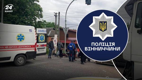 Грузовик перевернул автобус в Винницкой области: 11 человек травмировались