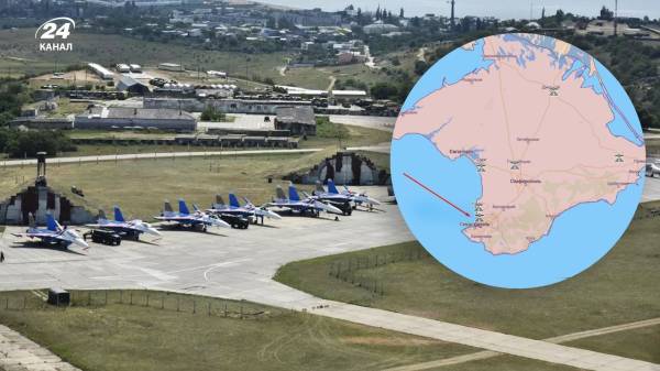Взрывы и мощный пожар на аэродроме “Бельбек”: россияне жалуются на удары ATACMS
