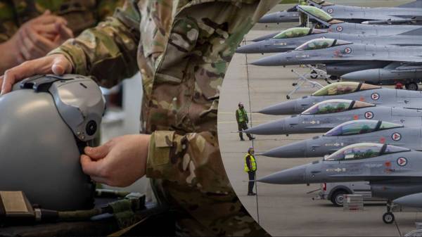 Украинские военные научились обслуживать истребители F-16 в Нидерландах