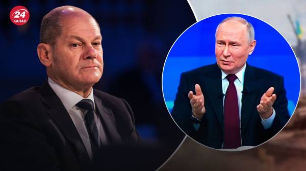 Говорил о “нацистском режиме”: Шольц рассказал о разговоре с Путиным накануне вторжения