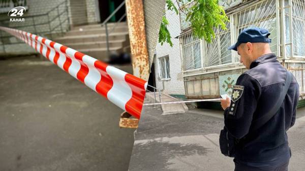 В Одессе мужчина перерезал горло жене, ударил ножом ребенка и спрыгнул с 6 этажа