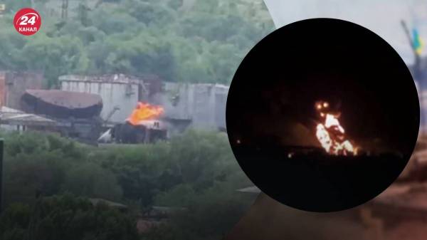 Успішна робота “бавовни”: ЗМІ показали вражаючі наслідки удару по нафтобазі у Луганську