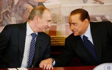Путін подарував Берлусконі серце власноруч вбитого оленя – новини 1+1