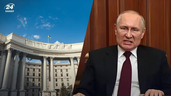 Україна не бачить правових підстав визнання Путіна: у МЗС зробили заяву напередодні інавгурації