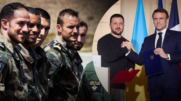Макрон планирует представить план возможного размещения французских военных инструкторов в Украине