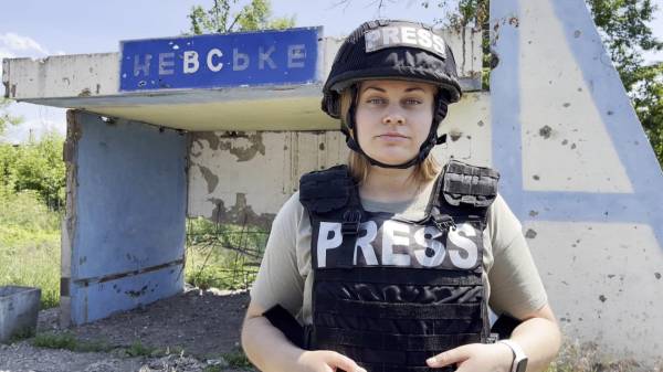 В Донецкой области трагически погибла журналистка Анастасия Волкова