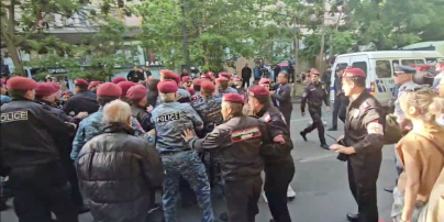Протести у Вірменії – виникли сутички, є затирмані, фото і відео ТСН новини