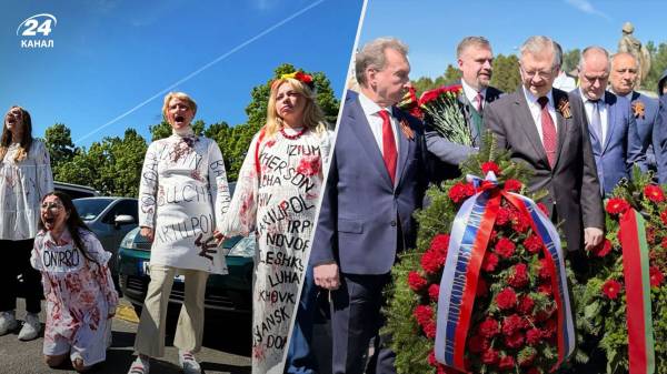 Під скандування “терористи”: посол Росії поклав вінки до пам’ятника радянським солдатам у Польщі