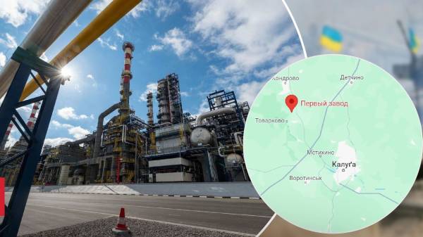 300 километров от Украины: где расположен НПЗ “Первый завод”, атакованный в Калужской области
