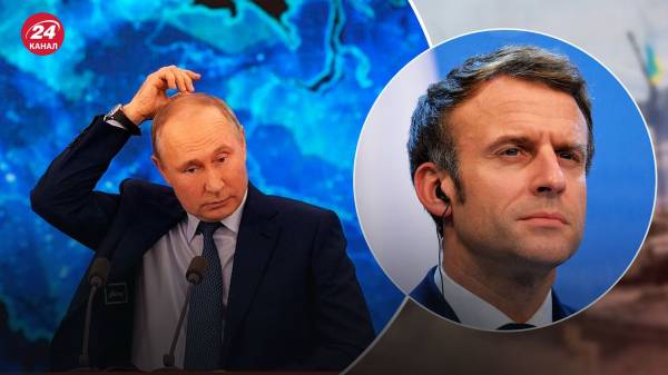 “Для всех в мире все понятно”: Макрон заявил, что Путин не готов к миру
