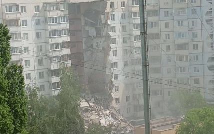 Обвал цілого під’їзду багатоповерхівки у Бєлгороді сьогодні 12 травня: версія Міноборони РФ – ТСН