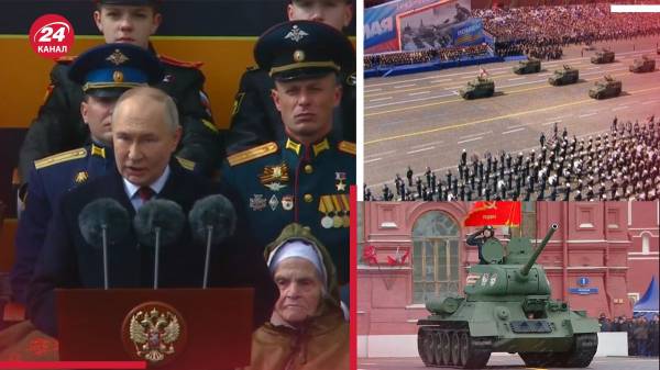 Позади Путина сидели “страшные людоеды”: как меняется праздник “победобесия” в Москве