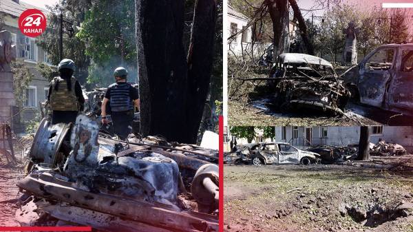 Жизнь продолжалась, а потом люди начали кричать: кадры последствий удара по Харьковщине