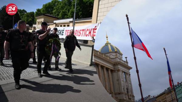 У Чехії пропутінські байкери “вшанували” пам’ятник червоноармійцям: місцеві вийшли на протест