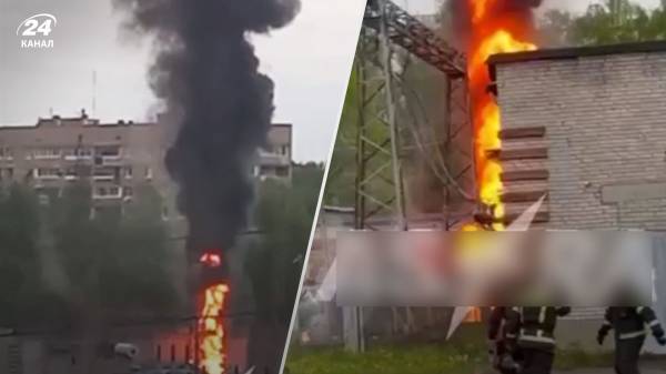 В Подмосковье горела электроподстанция ФСБ, где военная часть и завод