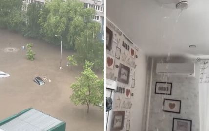 Злива у Москві затопила вулиці і машини – відео ТСН новини 1+1