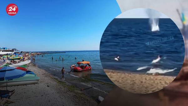 На пляже в Одессе мина сдетонировала прямо рядом с отдыхающими в море, – СМИ
