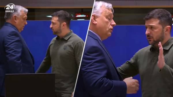 Зеленський і Орбан емоційно дискутували перед засіданням Євроради: момент потрапив на відео