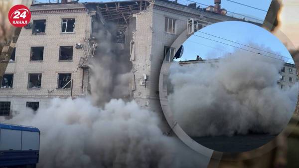 В Харькове обвалили верхние этажи дома, в который попала Россия: кадры с места происшествия