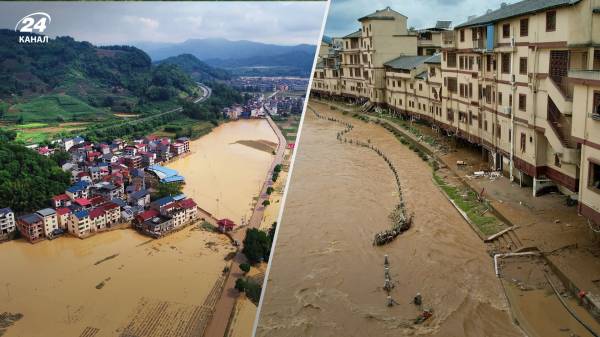 Китай накрыло разрушительное наводнение: есть много погибших и пропавших без вести