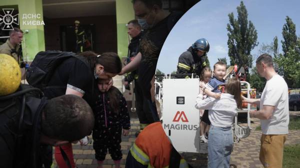 В Киеве ликвидировали пожар в многоэтажке: из здания эвакуировали людей