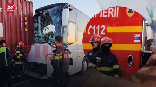 В Румынии автобус с украинскими детьми столкнулся с грузовиком