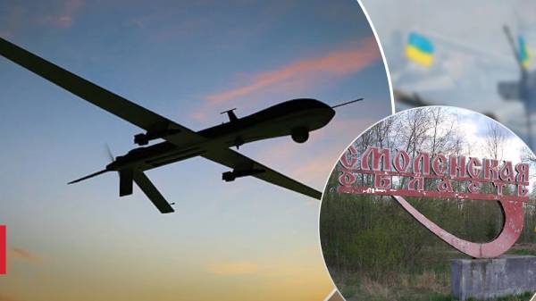 В России плачутся из-за атаки дронов в Смоленской области: под ударом военные цели