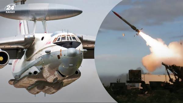 Россия признала, что Украина сбила ее самолет дальнего радиолокационного обнаружения А-50