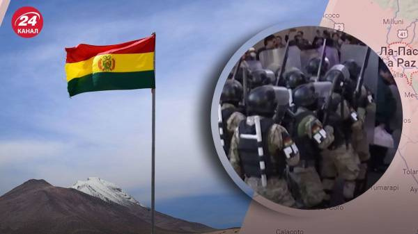 В Боливии бывший военный командир организовал штурм президентского дворца