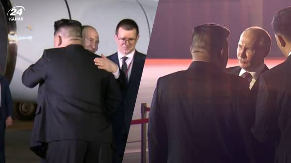 Путин впервые за 24 года прибыл в КНДР, его встретил Ким Чен Ын