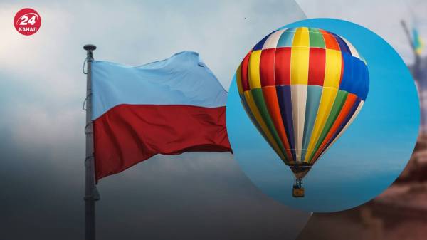 В Польше заметили воздушный шар, прилетевший из России: армия следит за ситуацией
