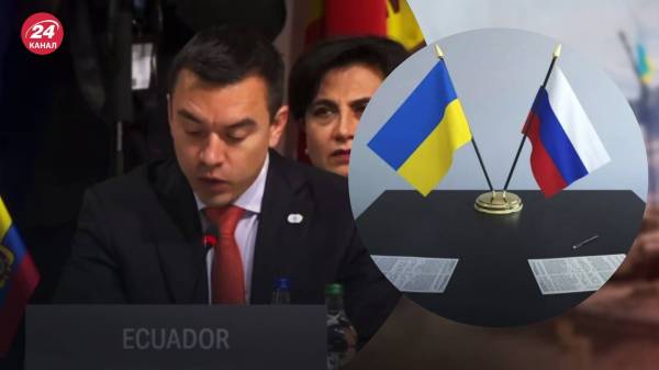 Єдиний шлях: Еквадор наполягає на перемовинах між Україною та Росією