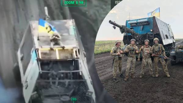 Украинские воины затрофеили российский “танк-сарай” вместе с экипажем