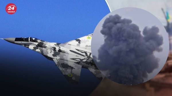 Українські пілоти завдали нищівного удару по складу боєприпасів у Криму