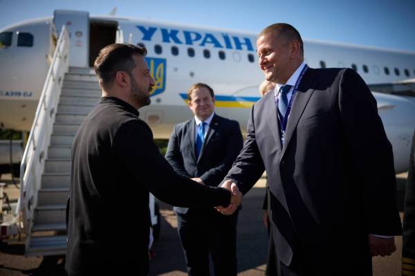 Залужный встретил Зеленского с самолета в Британии: красноречивое фото