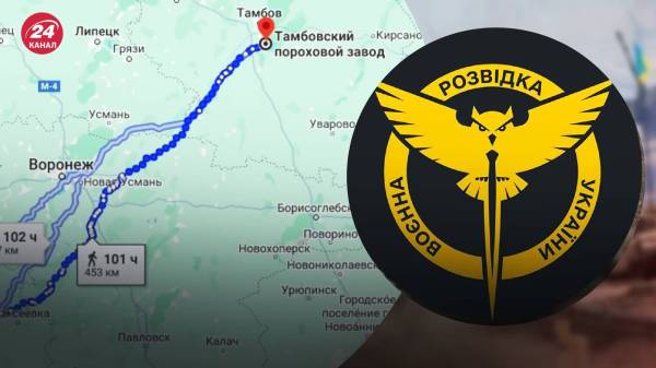ГУР атакувало Тамбовський пороховий завод: наскільки далеко це від України – показуємо на карті